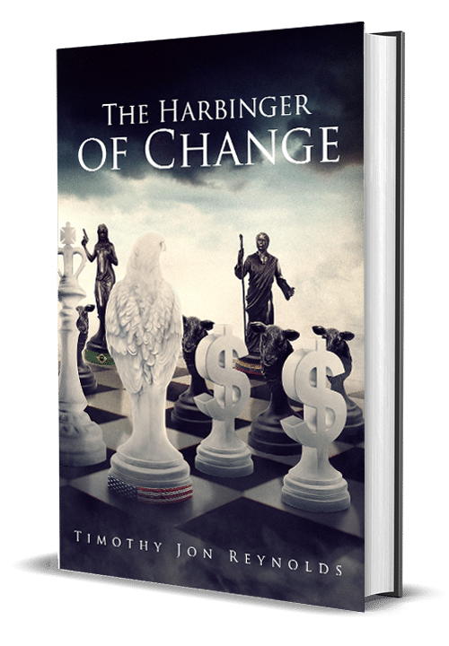 The Harbinger of Change hardcover book